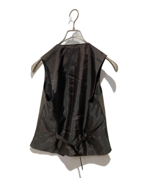 green label relaxing（グリーンレーベルリラクシング）green label relaxing (グリーンレーベルリラクシング) 3ピースセットアップスーツ ブラウン サイズ:42の古着・服飾アイテム