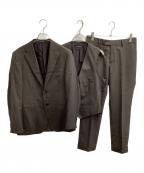 green label relaxingグリーンレーベルリラクシング）の古着「3ピースセットアップスーツ　/　3121-161-2200」｜ブラウン