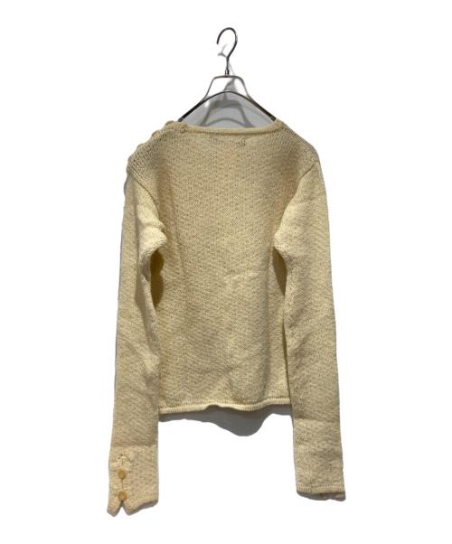 paul harnden shoemakers（ポール ハーデン シューメーカーズ）Paul Harnden Shoemakers (ポール ハーデン シューメーカーズ) ウールニット アイボリー サイズ:Mの古着・服飾アイテム