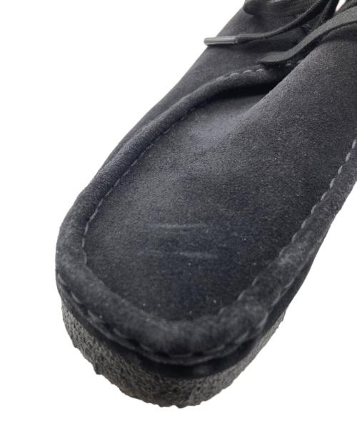 CLARKS（クラークス）CLARKS (クラークス) ワラビーシューズ ブラック サイズ:26.5の古着・服飾アイテム