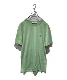 maison kitsune（メゾンキツネ）の古着「ロゴTシャツ」｜グリーン