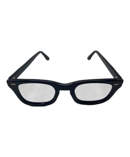 VINTAGE（ヴィンテージ）VINTAGE (ヴィンテージ) 眼鏡フレーム ブラック サイズ:46-22の古着・服飾アイテム