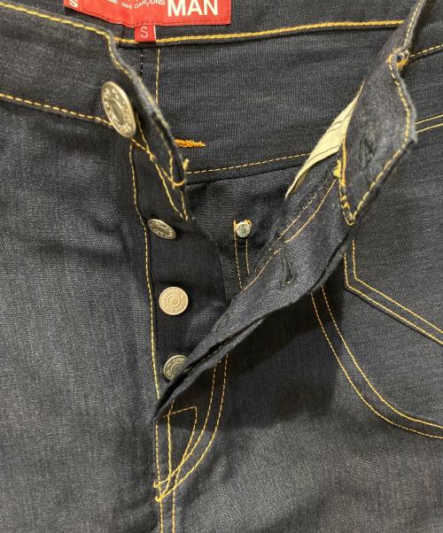 LEVI'S（リーバイス）LEVI'S (リーバイス) COMME des GARCONS JUNYA WATANABE MAN (コムデギャルソンジュンヤワタナベマン) WOOL HEMP DENIM インディゴ サイズ:Sの古着・服飾アイテム