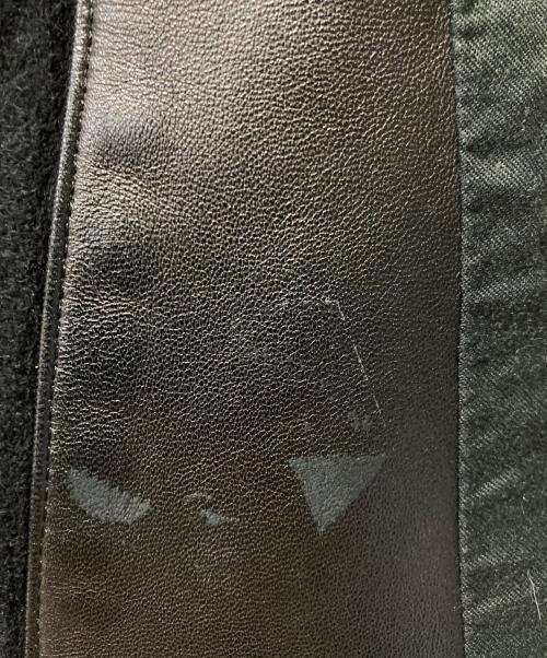 DIRAIN（ディレイン）DIRAIN (ディレイン) ラムレザージャケット ブラック サイズ:2の古着・服飾アイテム