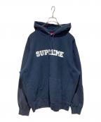 SUPREMEシュプリーム）の古着「Collegiate Hooded Sweatshirt」｜ネイビー