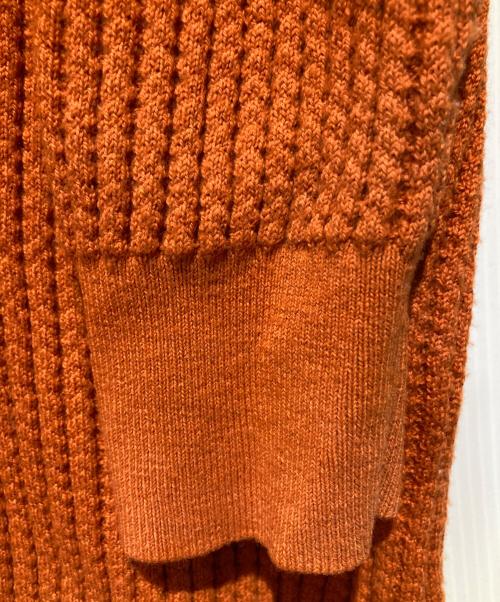 MACKINTOSH（マッキントッシュ）MACKINTOSH (マッキントッシュ) 12ゲージハーフジッププルオーバーニット オレンジ サイズ:Mの古着・服飾アイテム