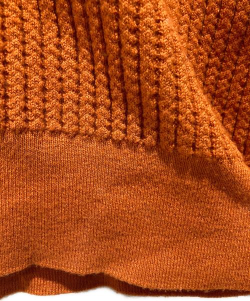 MACKINTOSH（マッキントッシュ）MACKINTOSH (マッキントッシュ) 12ゲージハーフジッププルオーバーニット オレンジ サイズ:Mの古着・服飾アイテム