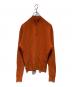 MACKINTOSH（マッキントッシュ）の古着「12ゲージハーフジッププルオーバーニット」｜オレンジ