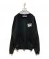 OFFWHITE（オフホワイト）の古着「プリントスウェット」｜ブラック
