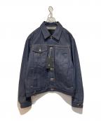 th products STUDIOUSティーエイチ プロダクツ ステュディオス）の古着「別注 DENIM TRUCKER JACKET」｜インディゴ