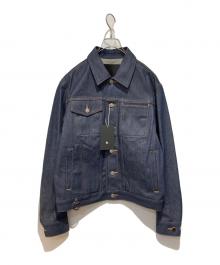th products STUDIOUS（ティーエイチ プロダクツ ステュディオス）の古着「別注 DENIM TRUCKER JACKET」｜インディゴ