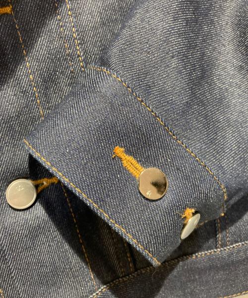 th products STUDIOUS（ティーエイチ プロダクツ ステュディオス）th products STUDIOUS (ティーエイチ プロダクツ ステュディオス) 別注 DENIM TRUCKER JACKET インディゴ サイズ:1 未使用品の古着・服飾アイテム