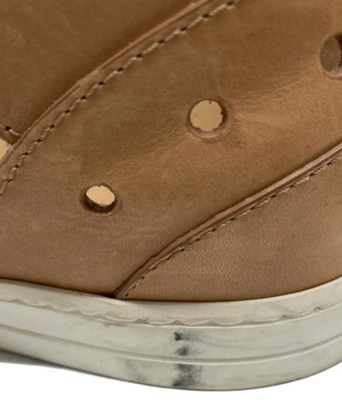 FENDI（フェンディ）FENDI (フェンディ) レザーサンダルスニーカー ブラウン サイズ:7Eの古着・服飾アイテム