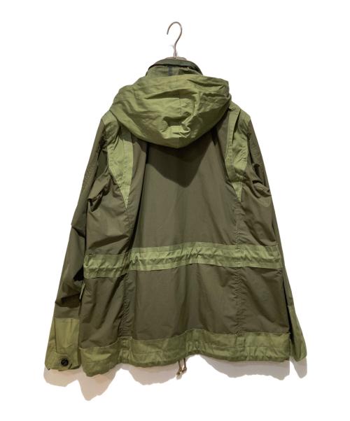 sacai（サカイ）sacai (サカイ) 20ss Fabric Combo M-65 Jacket オリーブ サイズ:3の古着・服飾アイテム