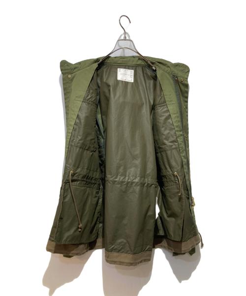sacai（サカイ）sacai (サカイ) 20ss Fabric Combo M-65 Jacket オリーブ サイズ:3の古着・服飾アイテム