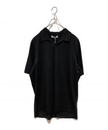 ATTACHMENT（アタッチメント）の古着「CO JERSEY CLOTH POLO SHIRT」｜ブラック