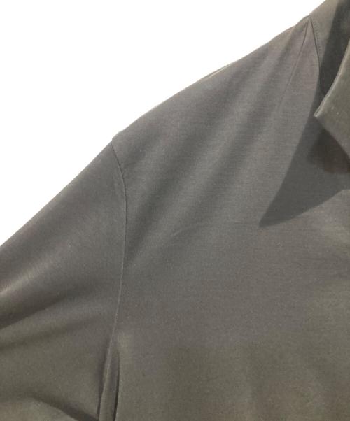 ATTACHMENT（アタッチメント）ATTACHMENT (アタッチメント) CO JERSEY CLOTH POLO SHIRT ブラック サイズ:2 未使用品の古着・服飾アイテム