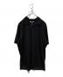 ATTACHMENT（アタッチメント）の古着「CO JERSEY CLOTH POLO SHIRT」｜ブラック