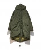 nanamicaナナミカ）の古着「GORE-TEX Long Down Coat」｜オリーブ
