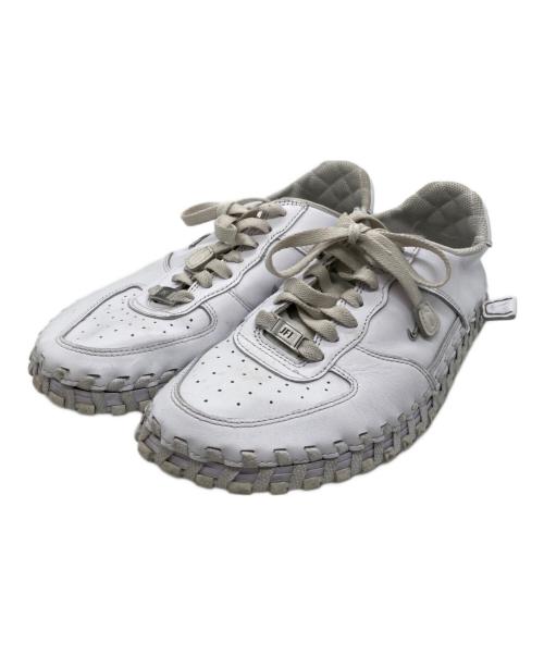NIKE（ナイキ）NIKE (ナイキ) JACQUEMUS (ジャックムス) コラボローカットスニーカー ホワイト サイズ:25cmの古着・服飾アイテム