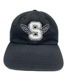 SUPREME（シュプリーム）の古着「Wing Logo 6-Panel」｜ブラック