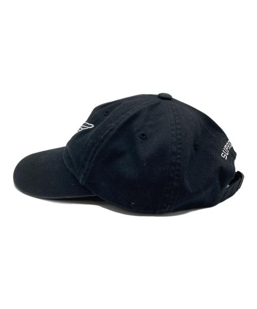 SUPREME（シュプリーム）Supreme (シュプリーム) Wing Logo 6-Panel ブラックの古着・服飾アイテム