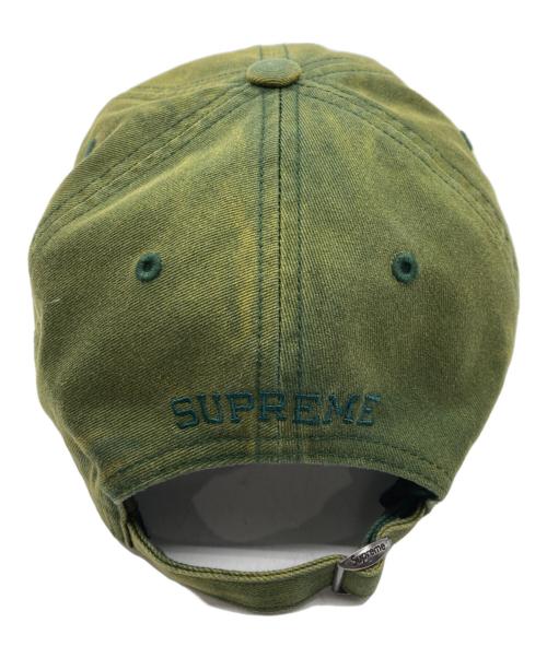 SUPREME（シュプリーム）SUPREME (シュプリーム) Bleached Chino 6-Panel グリーンの古着・服飾アイテム