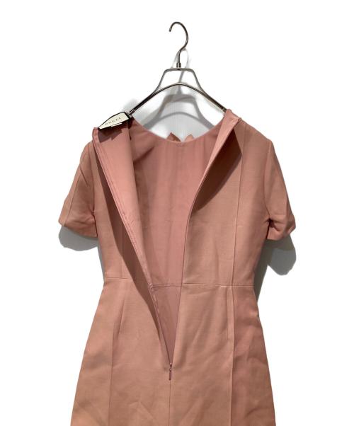 GUCCI（グッチ）GUCCI (グッチ) ウールシルクワンピース ピンク サイズ:36の古着・服飾アイテム