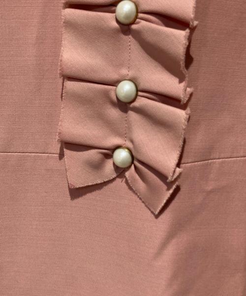 GUCCI（グッチ）GUCCI (グッチ) ウールシルクワンピース ピンク サイズ:36の古着・服飾アイテム