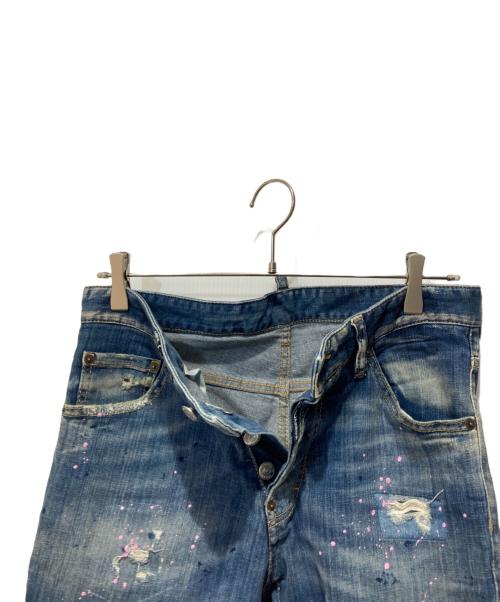 DSQUARED2（ディースクエアード）DSQUARED2 (ディースクエアード) デニムパンツ インディゴ サイズ:46の古着・服飾アイテム