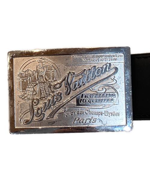 LOUIS VUITTON（ルイ ヴィトン）LOUIS VUITTON (ルイ ヴィトン) サンチュールベルト ブラックの古着・服飾アイテム