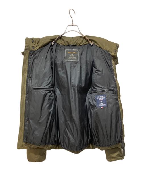 nano・universe（ナノ・ユニバース）nano・universe (ナノ・ユニバース) コラボダウンジャケット オリーブ サイズ:Ｌの古着・服飾アイテム