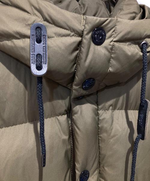 nano・universe（ナノ・ユニバース）nano・universe (ナノ・ユニバース) コラボダウンジャケット オリーブ サイズ:Ｌの古着・服飾アイテム