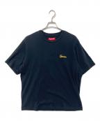 SUPREMEシュプリーム）の古着「Washed Script S/S Top」｜ブラック