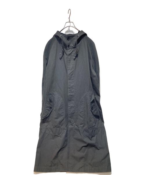 COMME des GARCONS HOMME（コムデギャルソン オム）COMME des GARCONS HOMME (コムデギャルソン オム) フーデッドミリタリーコート グレー サイズ:Mの古着・服飾アイテム