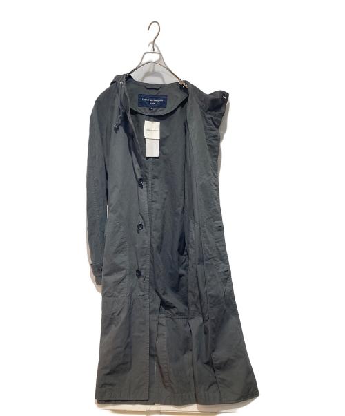 COMME des GARCONS HOMME（コムデギャルソン オム）COMME des GARCONS HOMME (コムデギャルソン オム) フーデッドミリタリーコート グレー サイズ:Mの古着・服飾アイテム