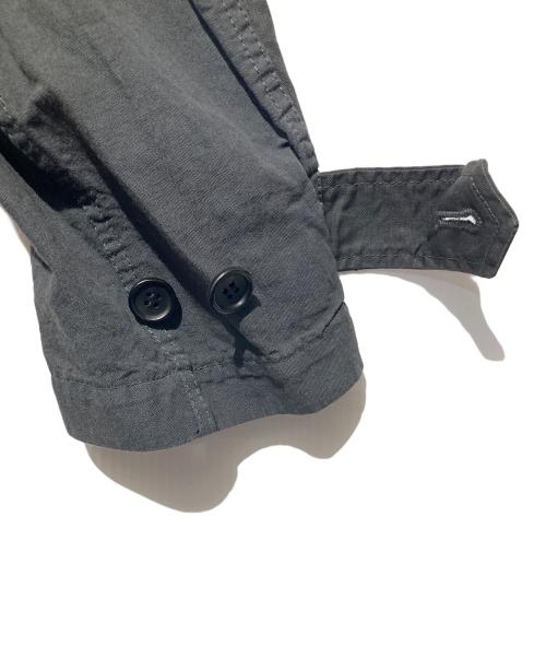 COMME des GARCONS HOMME（コムデギャルソン オム）COMME des GARCONS HOMME (コムデギャルソン オム) フーデッドミリタリーコート グレー サイズ:Mの古着・服飾アイテム