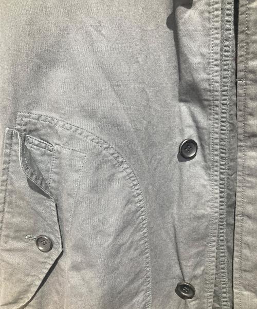 COMME des GARCONS HOMME（コムデギャルソン オム）COMME des GARCONS HOMME (コムデギャルソン オム) フーデッドミリタリーコート グレー サイズ:Mの古着・服飾アイテム