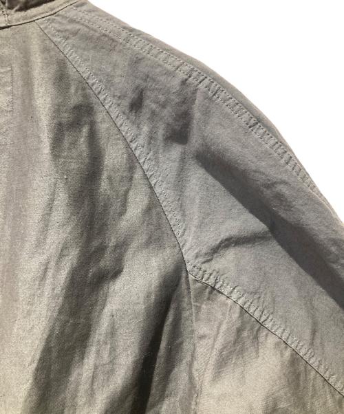 COMME des GARCONS HOMME（コムデギャルソン オム）COMME des GARCONS HOMME (コムデギャルソン オム) フーデッドミリタリーコート グレー サイズ:Mの古着・服飾アイテム