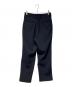 MAATEE&SONS (マーティーアンドサンズ) 2TUCK TROUSERS ネイビー サイズ:1：23000円