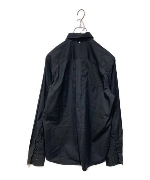 OAMC（オーエーエムシー）OAMC (オーエーエムシー) ハーフジップシャツ ブラック サイズ:Sの古着・服飾アイテム