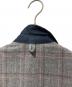 中古・古着 BLACK FLEECE BY Brooks Brothers (ブラックフリース バイ ブルックスブラザーズ) 3Bチェックテーラードジャケット グレー×ブラウン サイズ:36REG：12000円