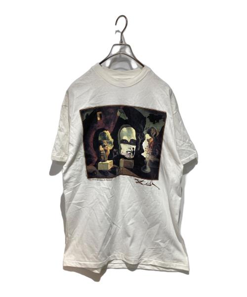 Hanes（ヘインズ）Hanes (ヘインズ) ヴィンテージアートTシャツ ホワイト サイズ:Lの古着・服飾アイテム