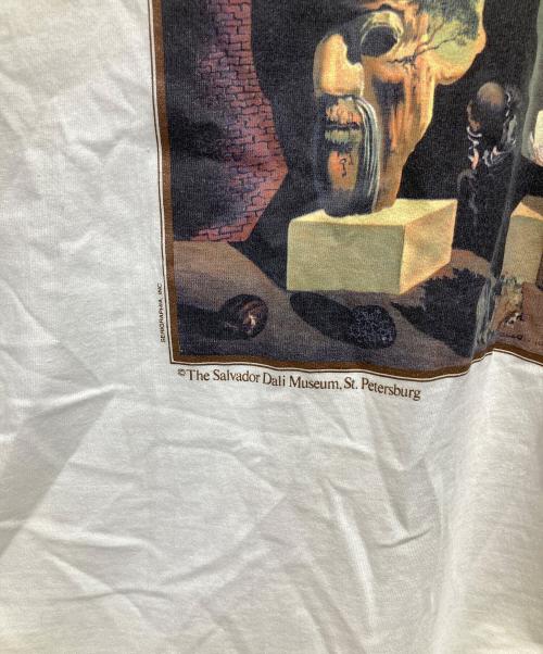 Hanes（ヘインズ）Hanes (ヘインズ) ヴィンテージアートTシャツ ホワイト サイズ:Lの古着・服飾アイテム