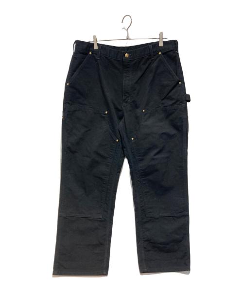 CarHartt（カーハート）CarHartt (カーハート) ダブルニーダックペインターパンツ ブラック サイズ:38の古着・服飾アイテム