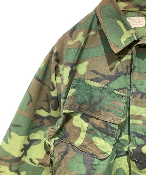 US ARMY（ユーエスアーミー）US ARMY (ユーエスアーミー) JUNGLE FATIGUE JACKET グリーン サイズ:SMALLの古着・服飾アイテム