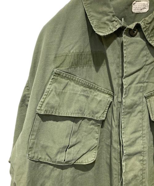 US ARMY（ユーエスアーミー）US ARMY (ユーエスアーミー) jungle fatigue jacket 4th Type グリーン サイズ:MEDIUMの古着・服飾アイテム