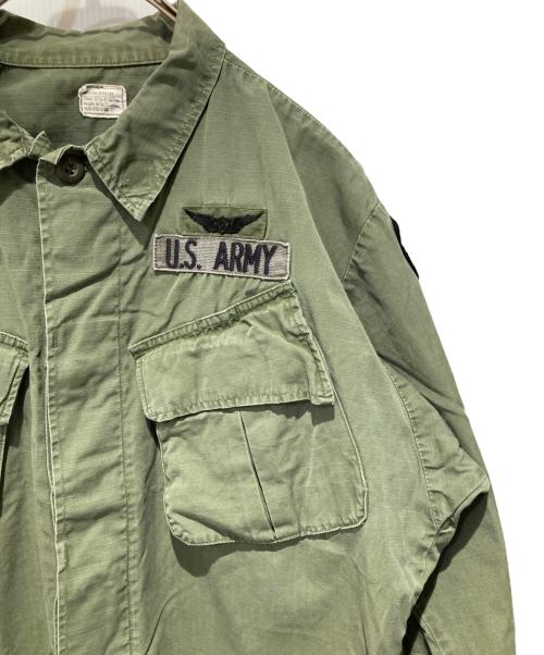 US ARMY（ユーエスアーミー）US ARMY (ユーエスアーミー) jungle fatigue jacket 4th Type グリーン サイズ:MEDIUMの古着・服飾アイテム