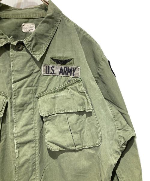 US ARMY（ユーエスアーミー）US ARMY (ユーエスアーミー) jungle fatigue jacket 4th Type グリーン サイズ:MEDIUMの古着・服飾アイテム