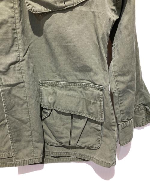 US ARMY（ユーエスアーミー）US ARMY (ユーエスアーミー) jungle fatigue jacket 4th Type グリーン サイズ:MEDIUMの古着・服飾アイテム